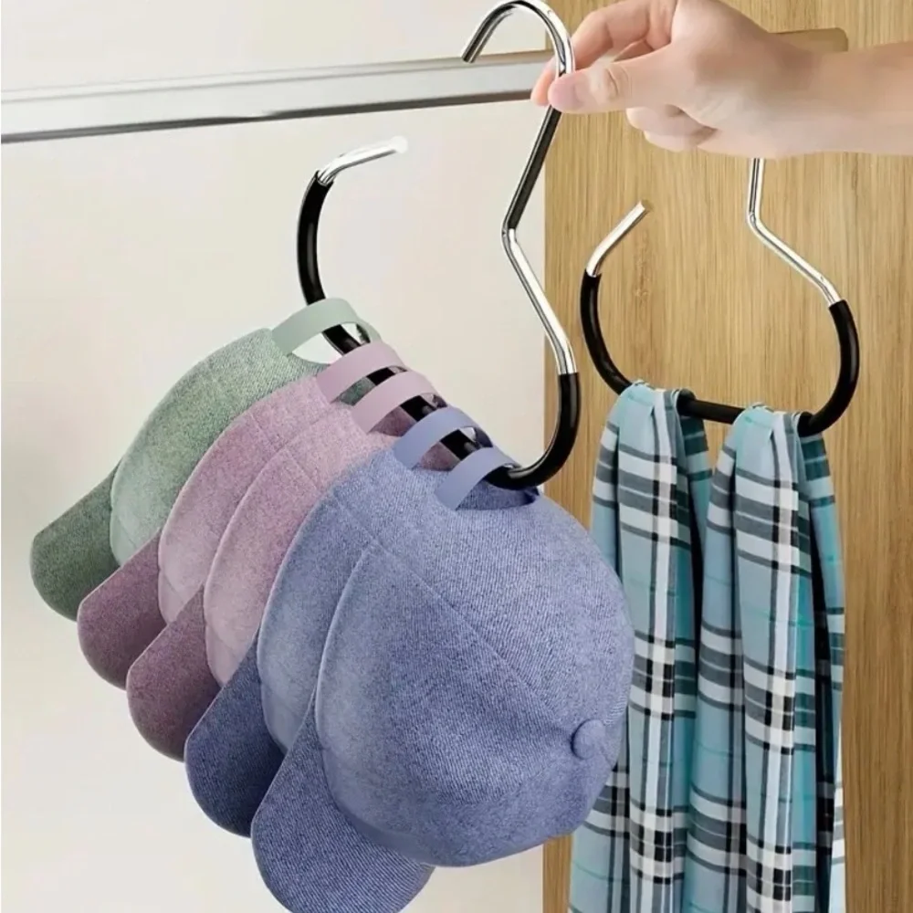4PK Black Metal Hangers